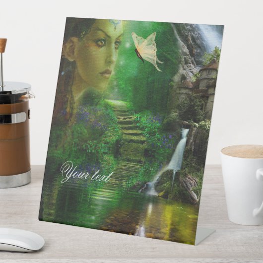 Botervliegen zijn vrij reclamebord met voetstuk (Insitu)