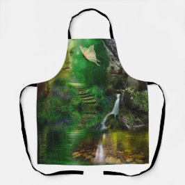 Botervliegen zijn vrij schort