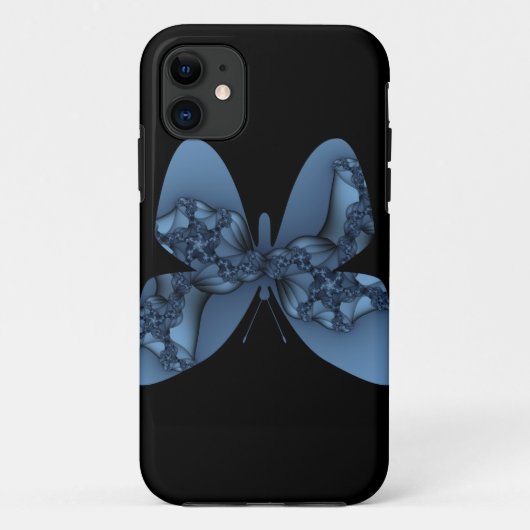 Botervliegenblauwvis Case-Mate iPhone Case (Achterkant)