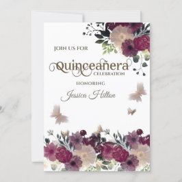 Botervliegenbloemtuin Quinceañera, groen Kaart