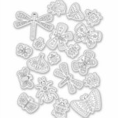 Botervliegenbog en boetesel steken de sticker in (Voorkant)