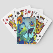 Botervliegencollage Poker-speelkaarten Pokerkaarten (Achterkant)