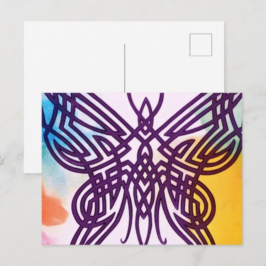 Botervliegengewas Briefkaart (Voorkant / Achterkant)