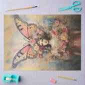 Botervliegenkroon Tissuepapier (Craft)