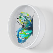 Botervliegenkunst waterverf (Hoek)