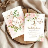 Botervliegenkussens en verjaardagwensen kaart