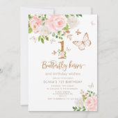 Botervliegenkussens en verjaardagwensen kaart (Voorkant)