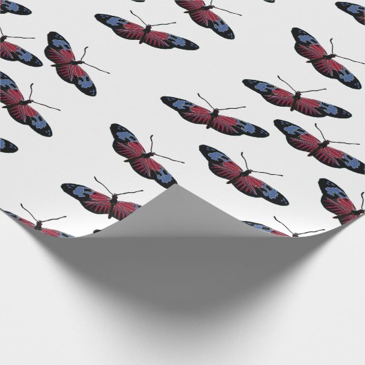 Botervliegenlente Cadeaupapier (Hoek)