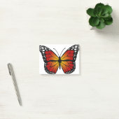 Botervliegenmonarch Abstracte artistieke kunst Post-it® Notes (Kantoor)