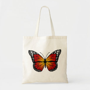 Botervliegenmonarch Abstracte artistieke kunst Tote Bag