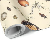 Botervliegenontwerp Cadeaupapier (Rol Hoek)