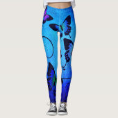 Botervliegenontwerp Leggings (Voorkant)