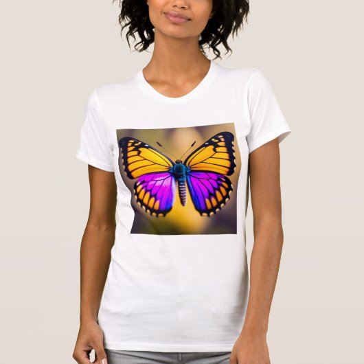 Botervliegenontwerp T-shirt (Voorkant)