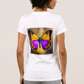 Botervliegenontwerp T-shirt (Achterkant)