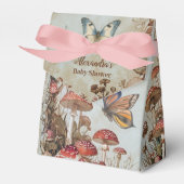 Botervliegenpaddenstoel Natuur Baby shower Bedankdoosjes (Voorkant Zijde)