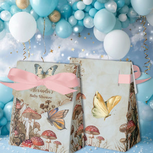 Botervliegenpaddenstoel Natuur Baby shower Bedankdoosjes
