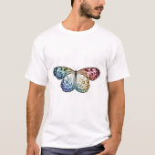 Botervliegenregenboog T-shirt (Voorkant)