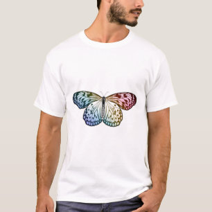 Botervliegenregenboog T-shirt
