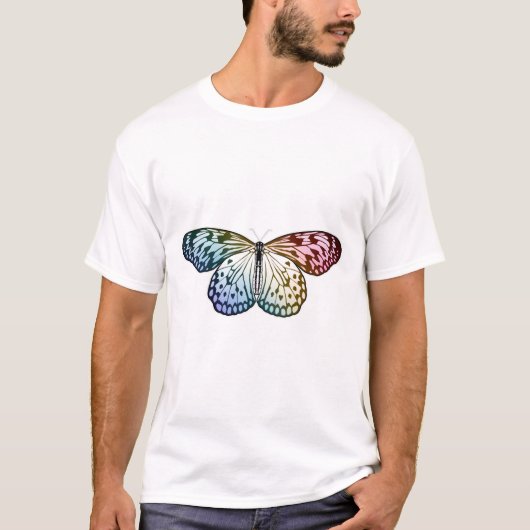 Botervliegenregenboog T-shirt (Voorkant)