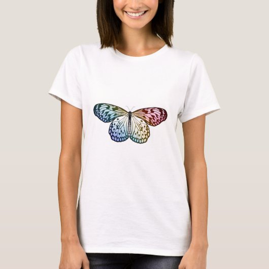Botervliegenregenboog T-shirt (Voorkant)