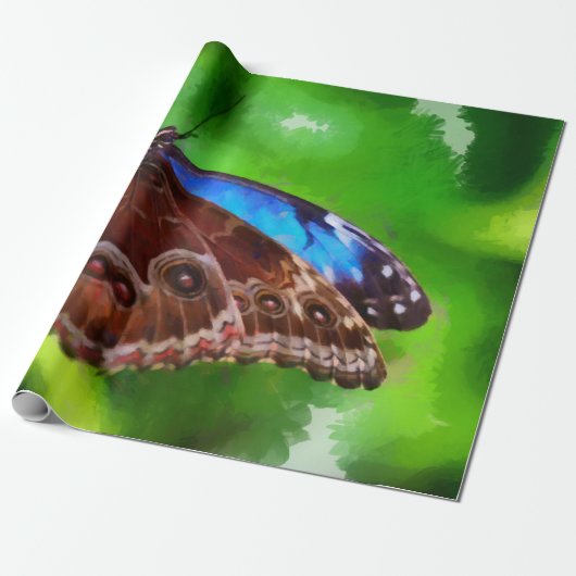 Botervliegenschilderij Cadeaupapier (Uitgerold)