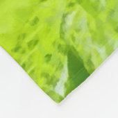 Botervliegenschilderij Fleece Deken (Hoek)