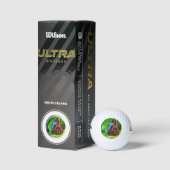 Botervliegenschilderij Golfballen (Verpakking)