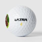 Botervliegenschilderij Golfballen (Logo)