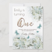 Botervliegentuin eerste verjaardag kaart (Voorkant)