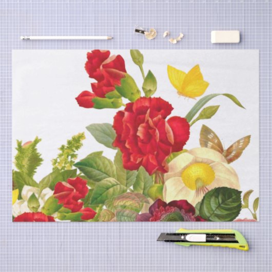 Botervliegentuin Tissuepapier (Craft)