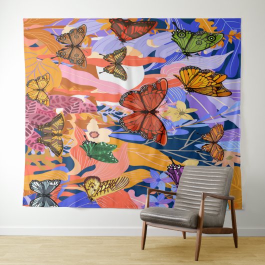 Botervliegentuin Wandkleed (In Situ (horizontaal))