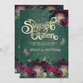 Botervliegentuin, zoet, zestien groen kaart (Voorkant / Achterkant)