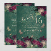 Botervliegentuin, zoet, zestien groen kaart (Voorkant / Achterkant)