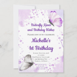 Botervliegenuitnodiging, eerste eerste eerste verj kaart