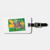 Botervliegenvanger Bagagelabel (Voorkant horizontaal)