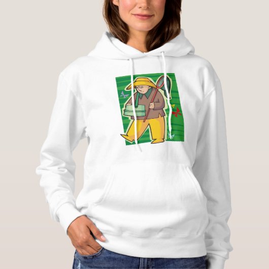 Botervliegenvanger Hoodie (Voorkant)