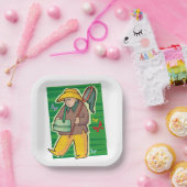 Botervliegenvanger Papieren Bordje (Feest)