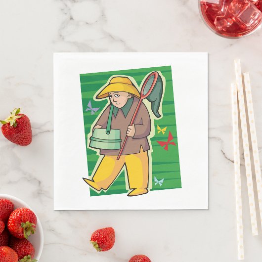 Botervliegenvanger Servet