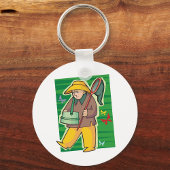 Botervliegenvanger Sleutelhanger