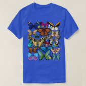 Botervliegenvlinder, Collectie-monarch, vlinder T-shirt (Design voorkant)