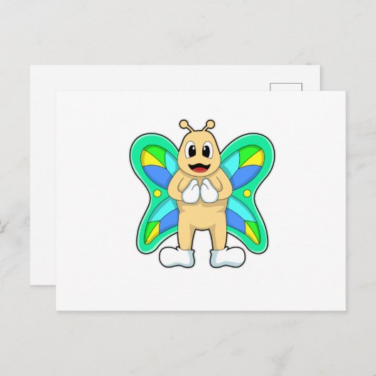 Botervlieger Briefkaart (Voorkant / Achterkant)