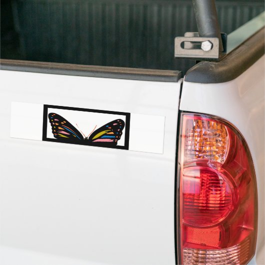 Botervlieger Bumpersticker (Op Truck)