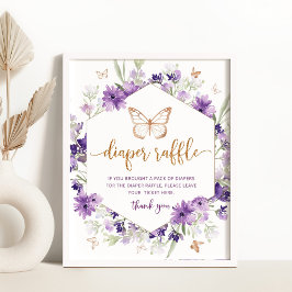 Botervlieger diaper-raffinage poster