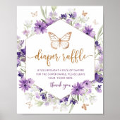 Botervlieger diaper-raffinage poster (Voorkant)