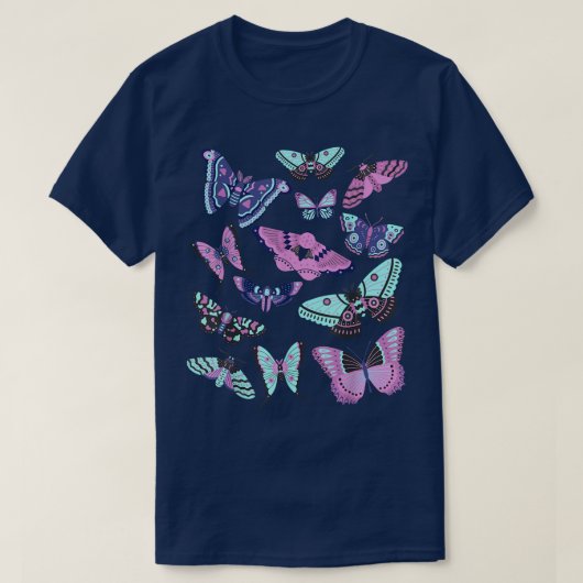 Botervlieger Fairycore Insect Aesthetische Moth C T-shirt (Design voorkant)