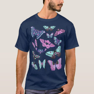 Botervlieger Fairycore Insect Aesthetische Moth C T-shirt