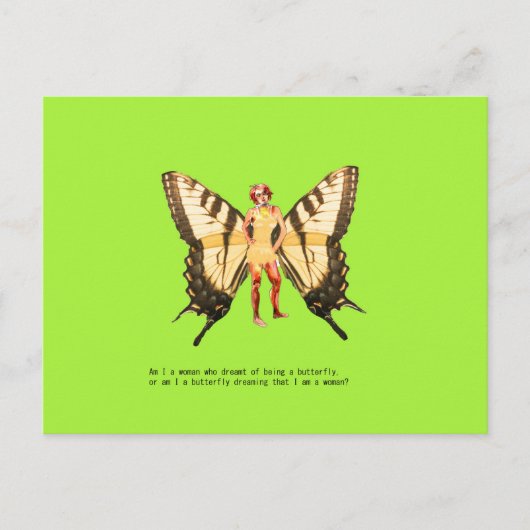 Botervlieger Feestdagenkaart (Voorkant)