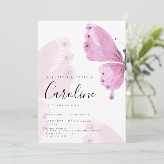 Botervlieger Kaart (Staand voorkant)