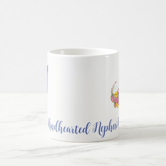 Botervlieger Letter I Floral Mok (Center)