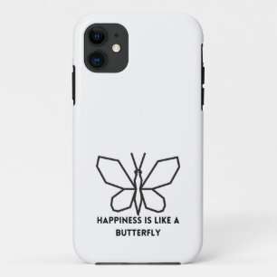 Botervliegers: Geluk is als een vlinder Case-Mate iPhone Case